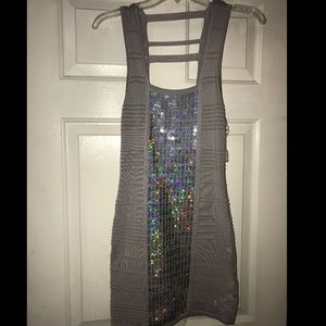 Sequins bandage dress